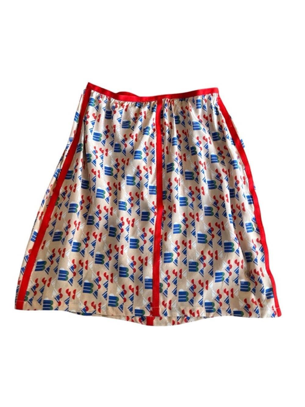SIS Spijker 100% Silk knee high skirt Size M